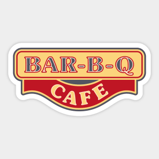 Bar Cafe Sticker